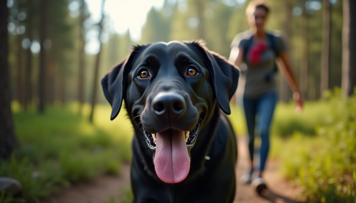 A dog on a walk — Dog Acupuncture Greensboro NC
