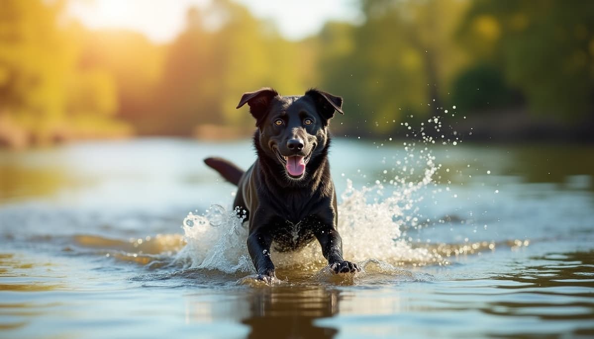 A dog on a walk — Dog Acupuncture in Jersey City, NJ