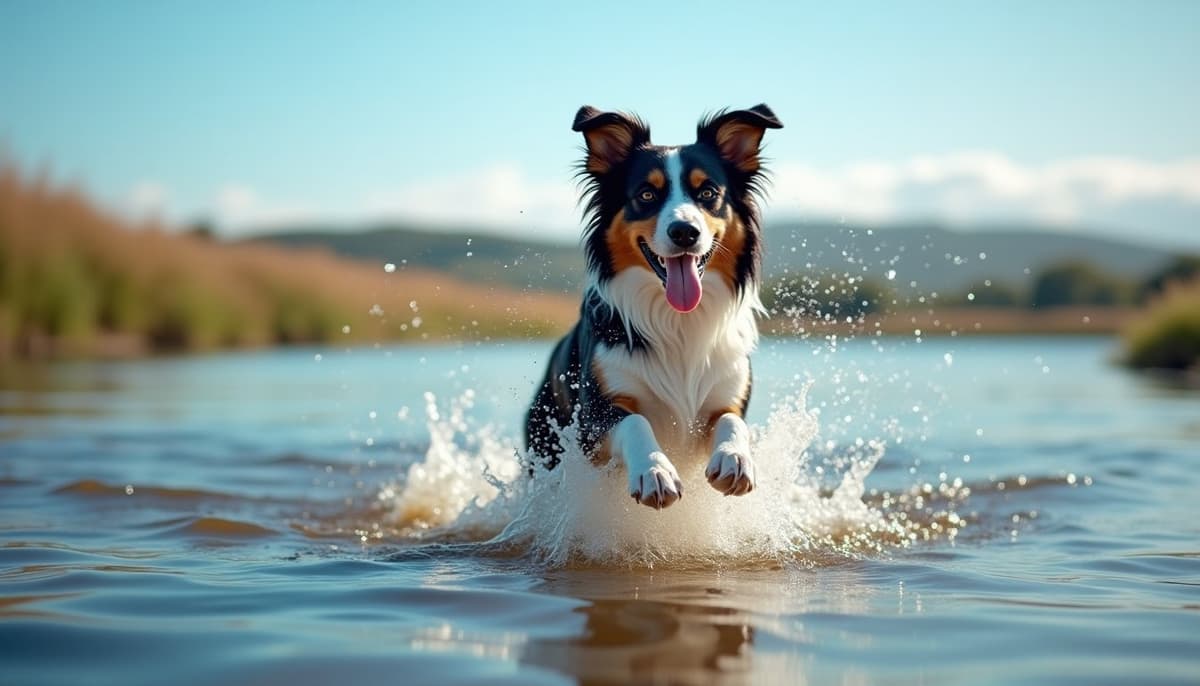A dog on a walk — Dog Acupuncture in Lancaster, PA