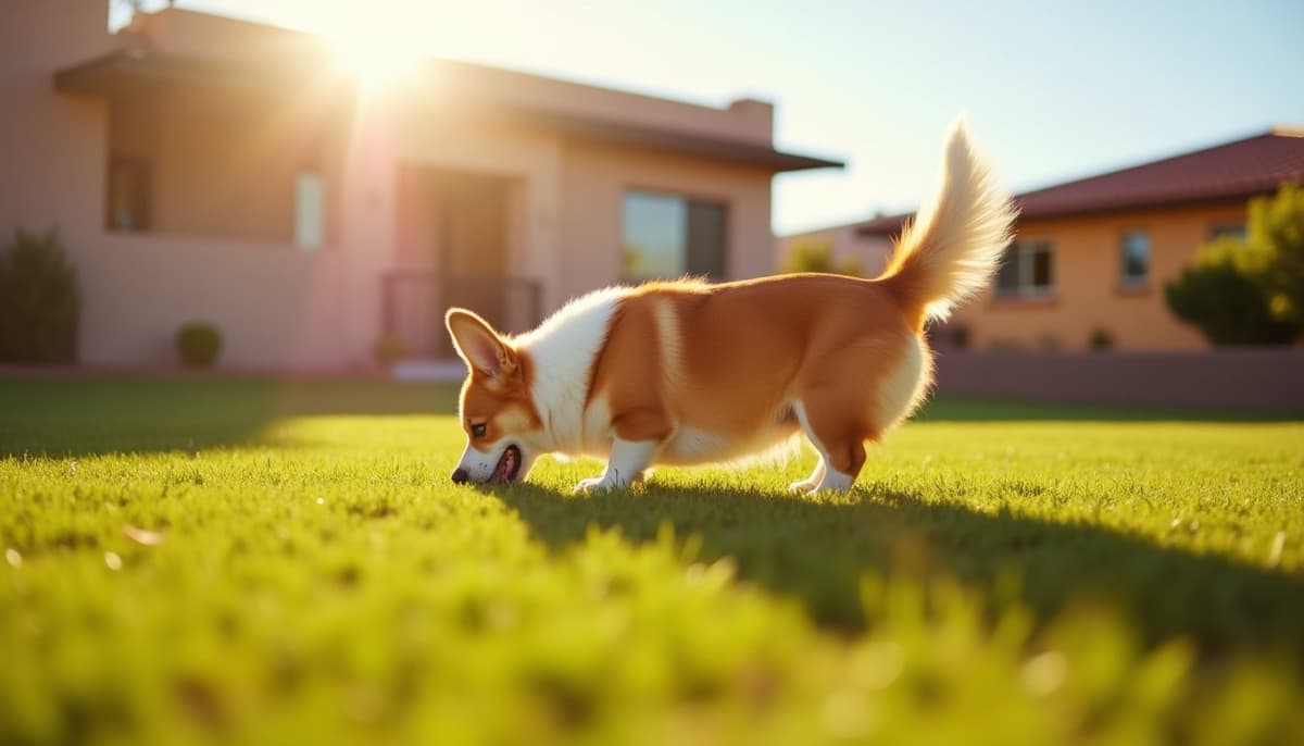 A dog on a walk — Dog Acupuncture in Las Cruces, NM