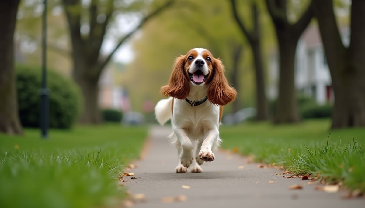 A dog on a walk — Dog Acupuncture in Lexington, KY
