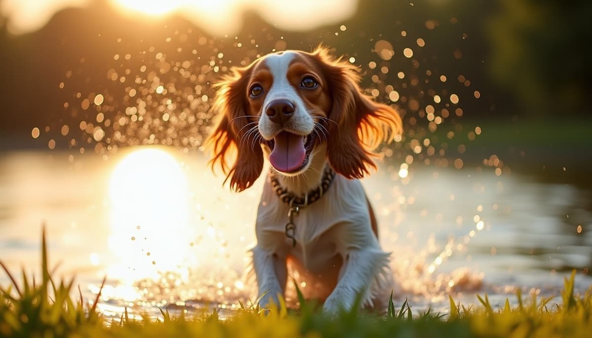 A dog on a walk — Dog Acupuncture in Macon, GA