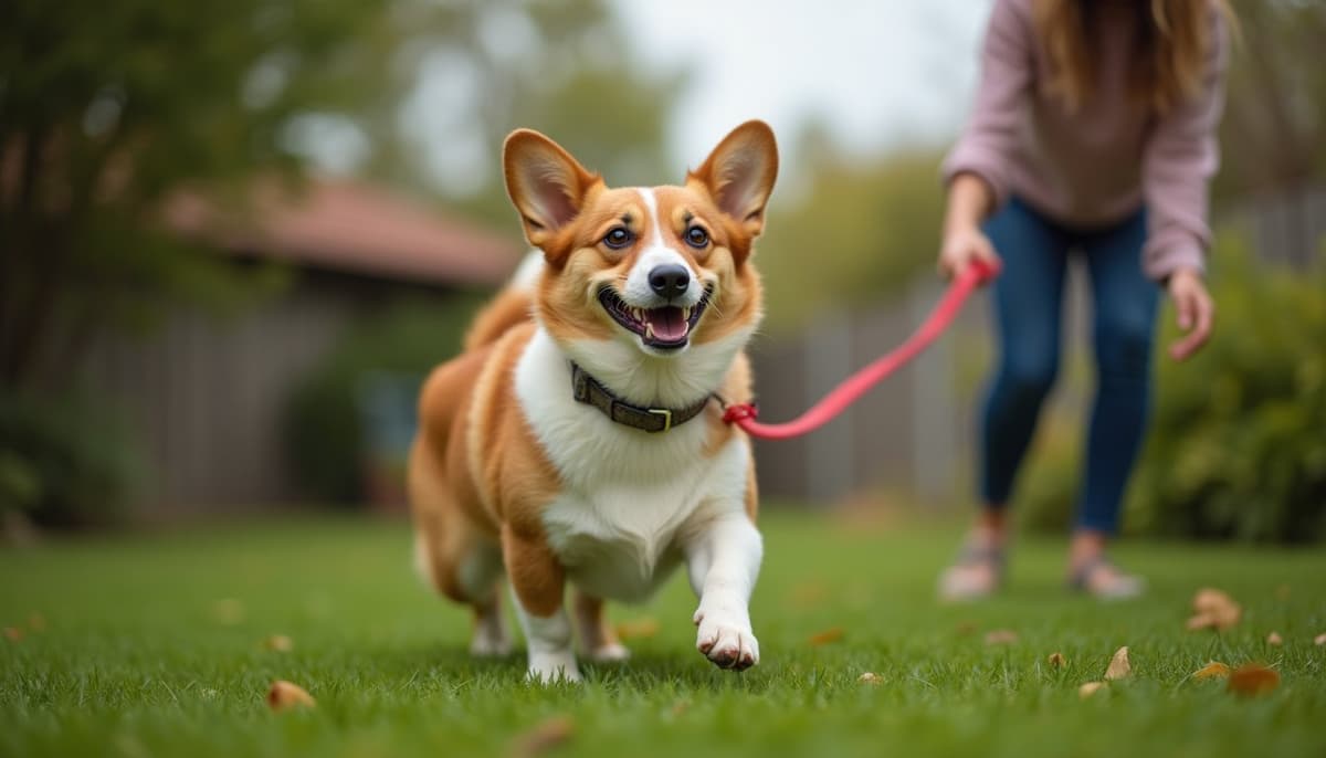 A dog on a walk — Dog Acupuncture in Mesquite, TX