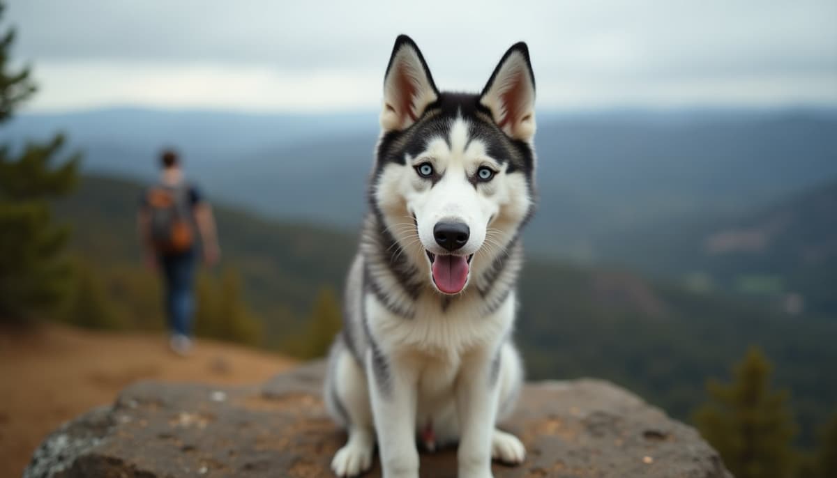 A dog on a walk — Dog Acupuncture in Norman, OK