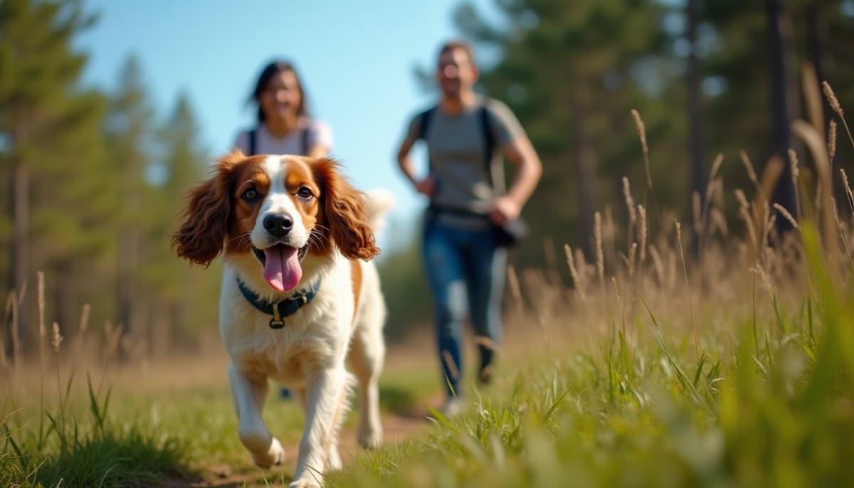 A dog on a walk — Dog Acupuncture in Olathe, KS