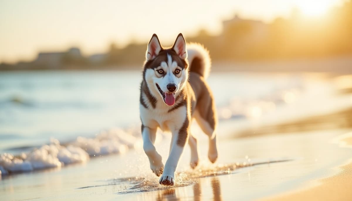 A dog on a walk — Dog Acupuncture in Port Saint Lucie, FL