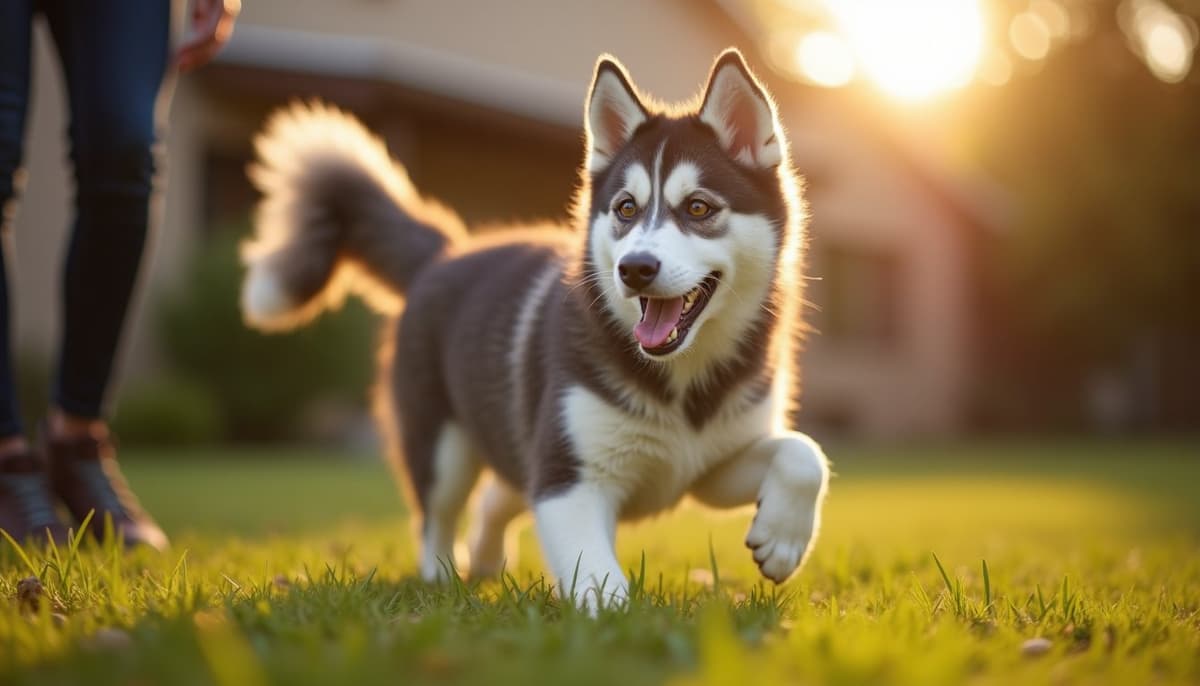 A dog on a walk — Dog Acupuncture in Sacramento, CA