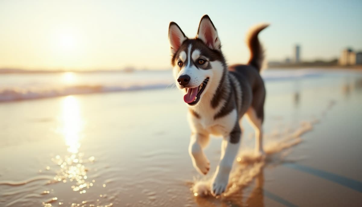 A dog on a walk — Dog Acupuncture in Saint Louis, MO