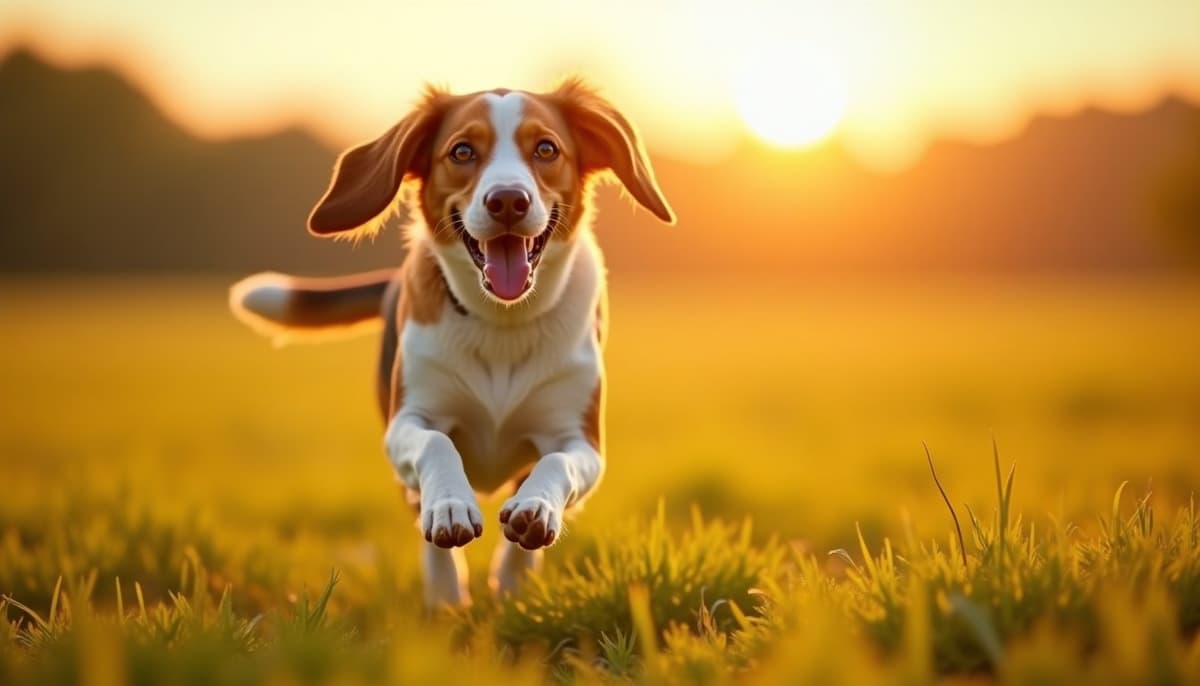 A dog on a walk — Dog Acupuncture Santa Clara CA