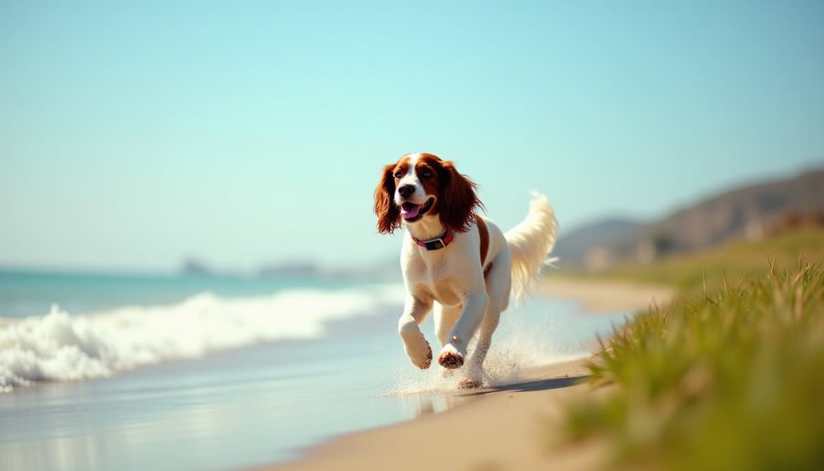 A dog on a walk — Dog Acupuncture in Santa Clarita, CA