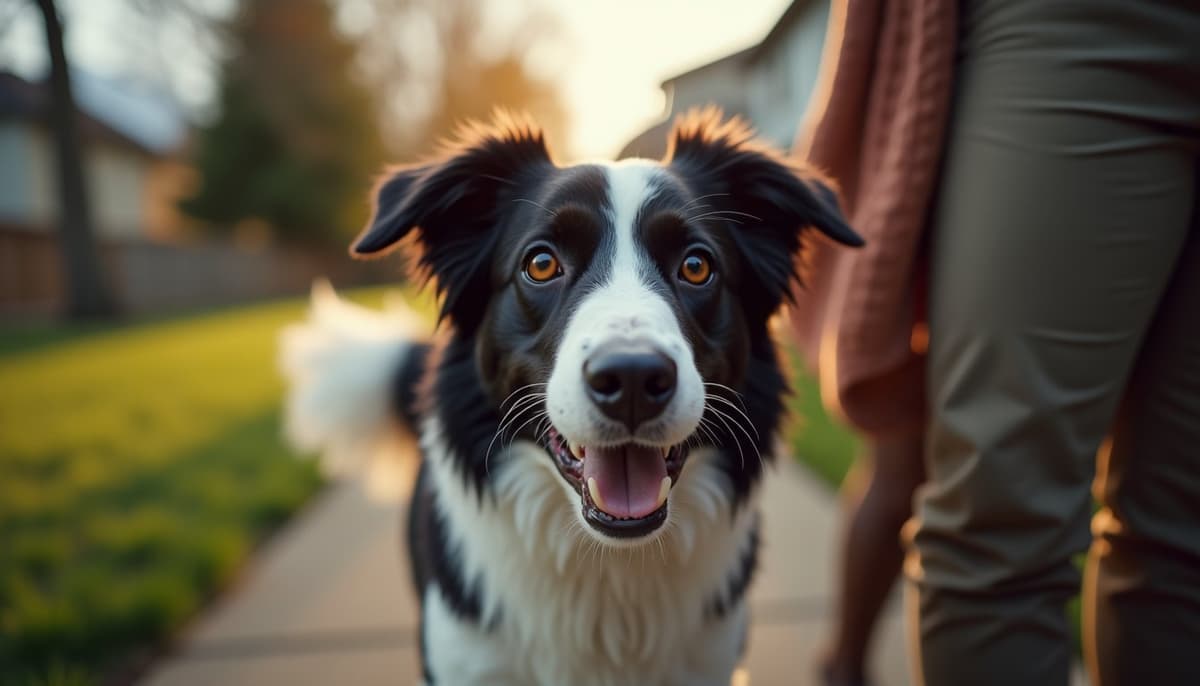 A dog on a walk — Dog Acupuncture in Spokane, WA