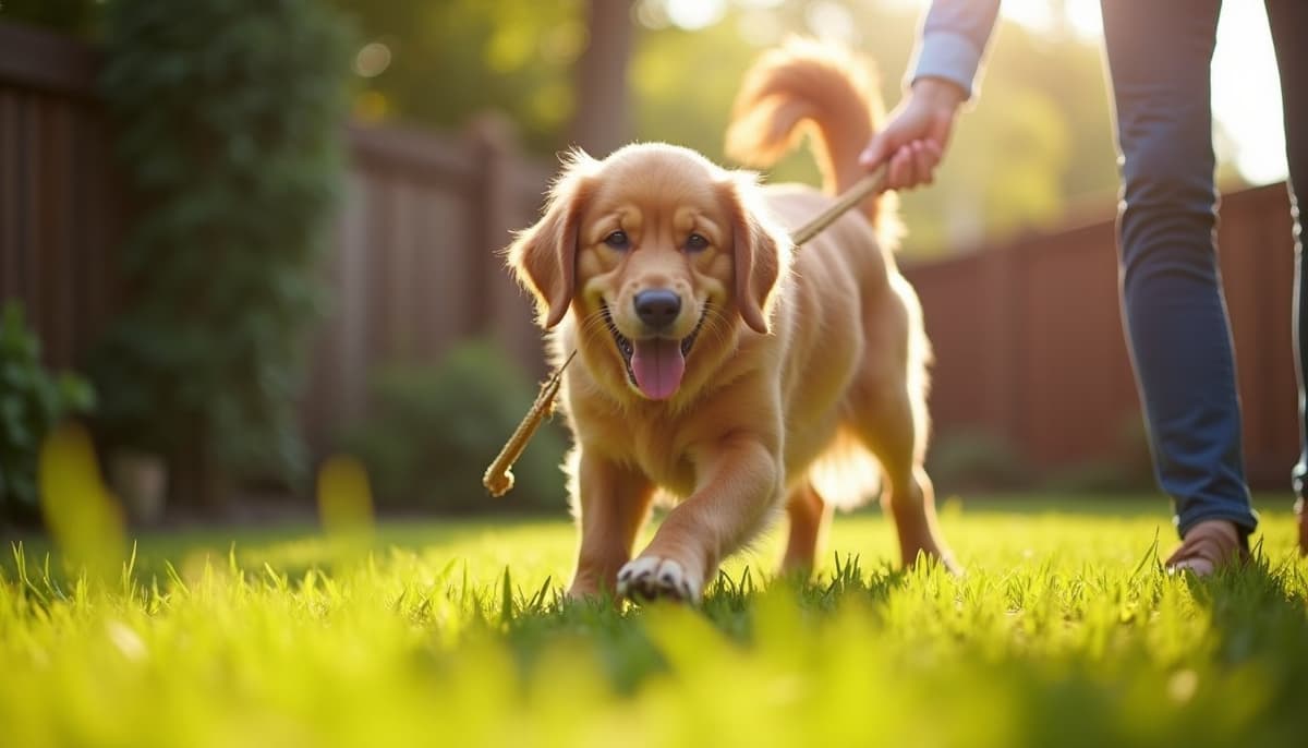 A dog on a walk — Dog Acupuncture in Sunnyvale, CA
