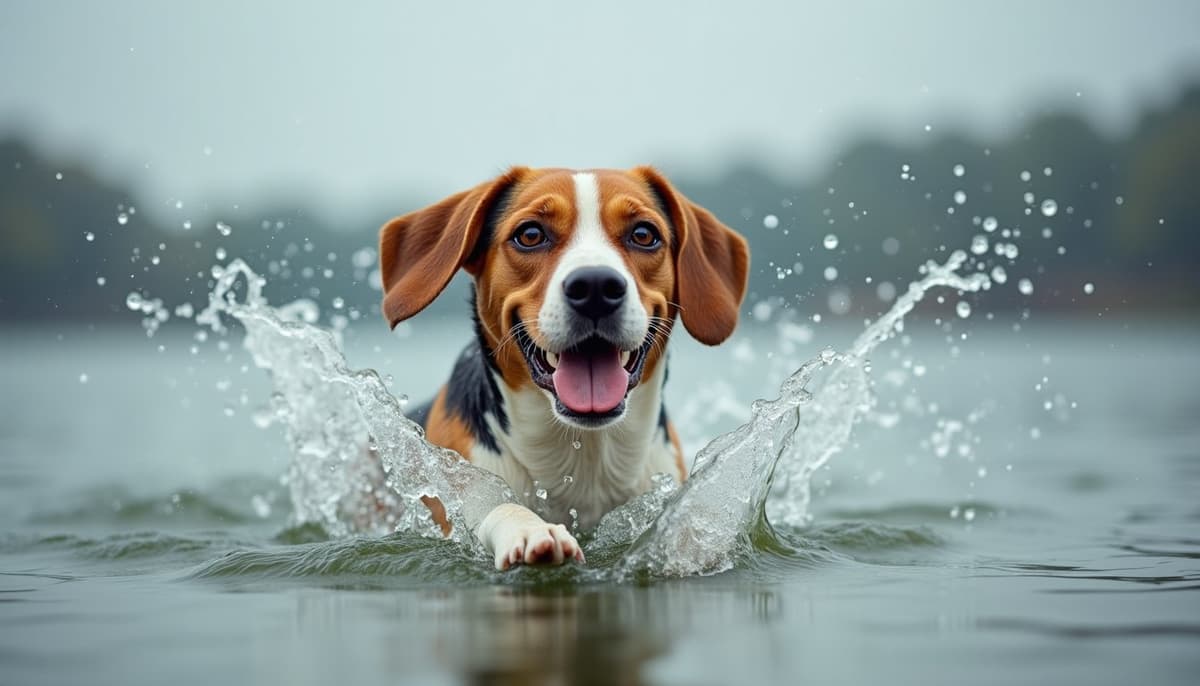 A dog on a walk — Where Can I Get Dog Acupuncture in Syracuse, NY
