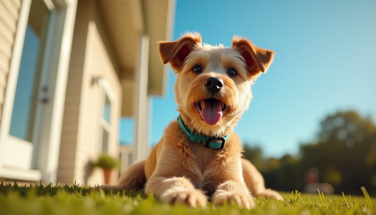 A dog on a walk — Dog Acupuncture in Virginia Beach, VA
