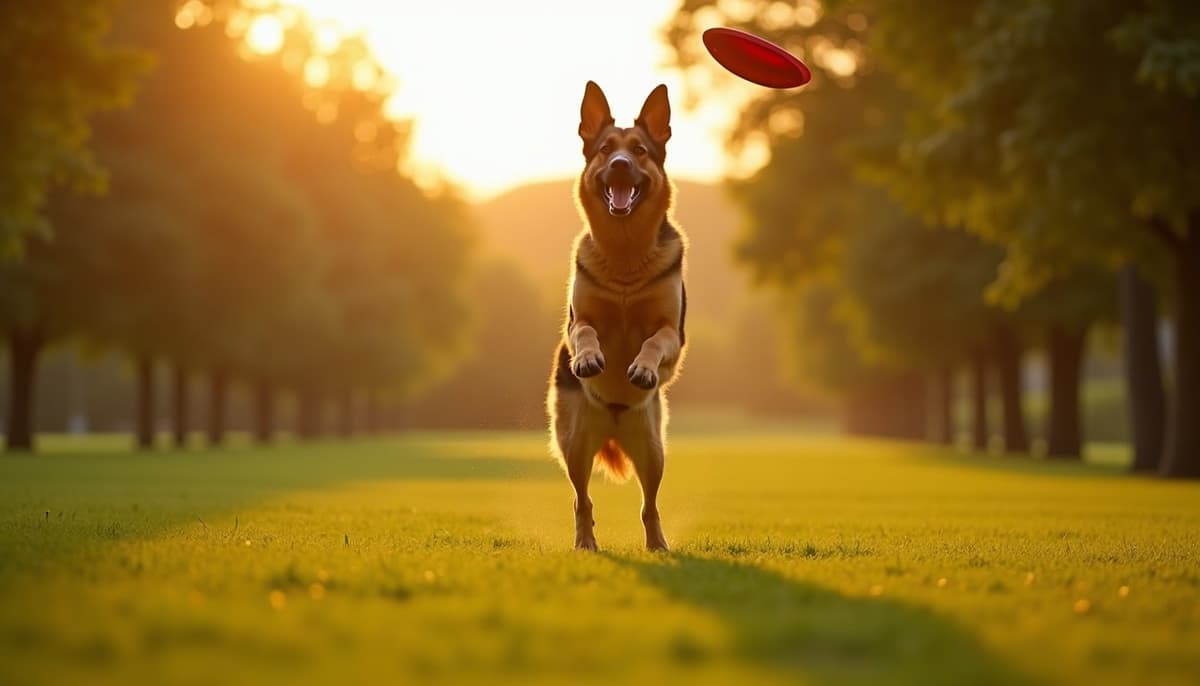 A dog on a walk — Hip Dysplasia Treatment Cost in Antioch, CA