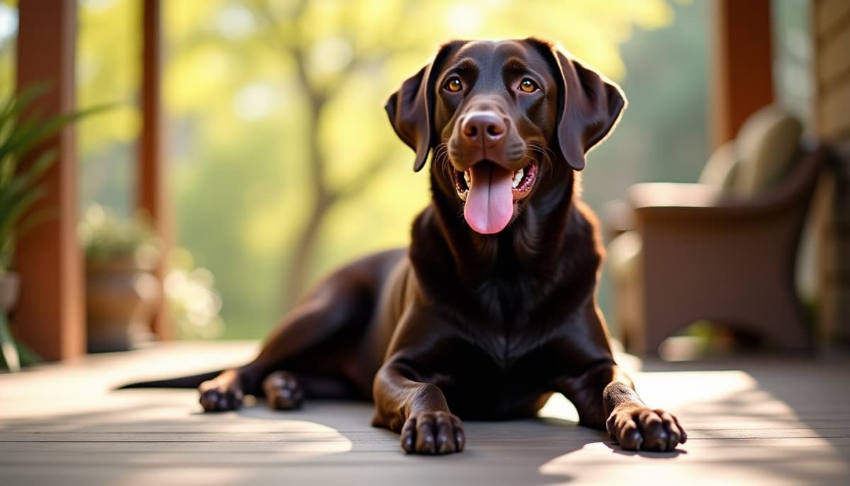 A dog on a walk — Dog Hip Dysplasia Treatment Cost in Austin, TX