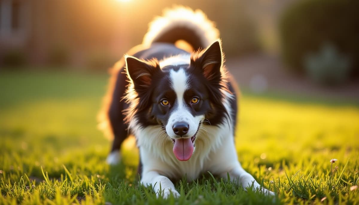 A dog on a walk — Dog Hip Dysplasia Treatment Cost in Billings MT