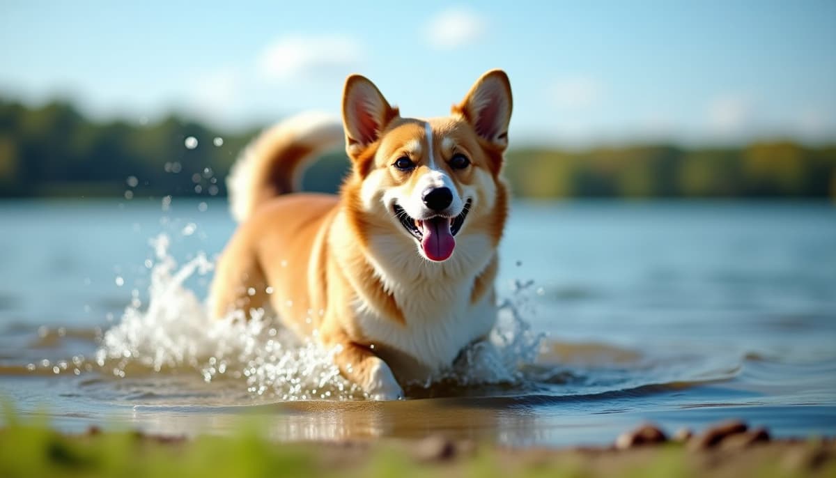 A dog on a walk — Dog Hip Dysplasia Treatment Cost in Buffalo, NY