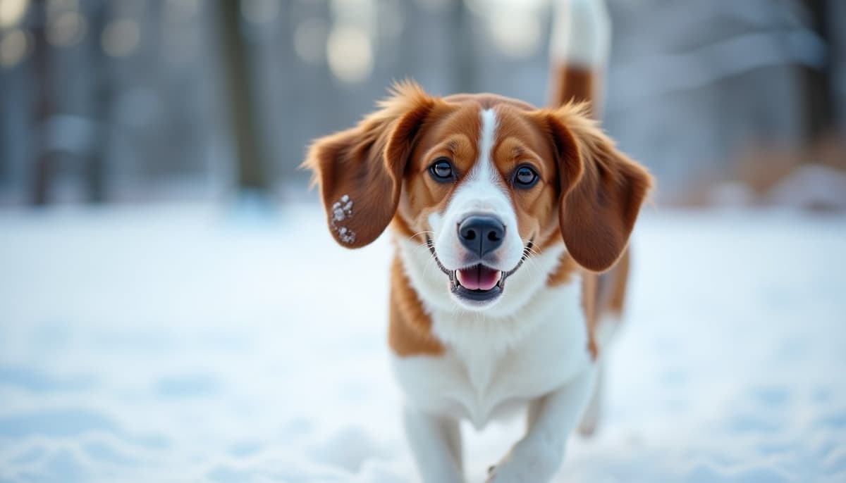 A dog on a walk — Dog Hip Dysplasia Treatment Cost in Cary, NC