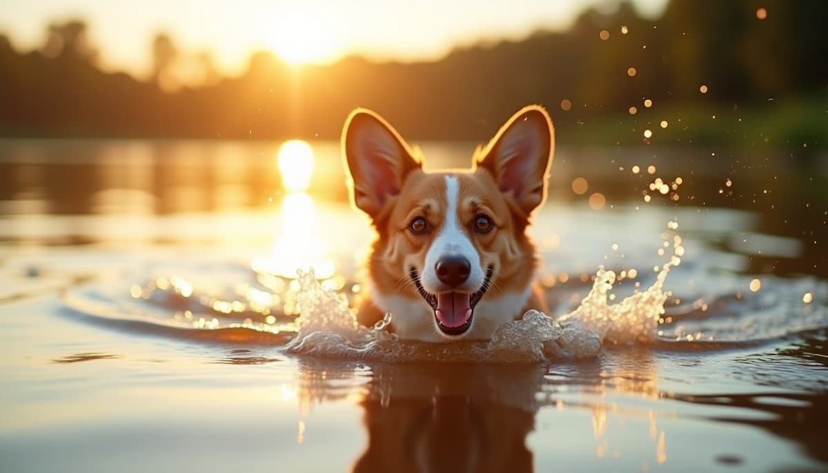 A dog on a walk — Hip Dysplasia Treatment Cost in Concord, NH