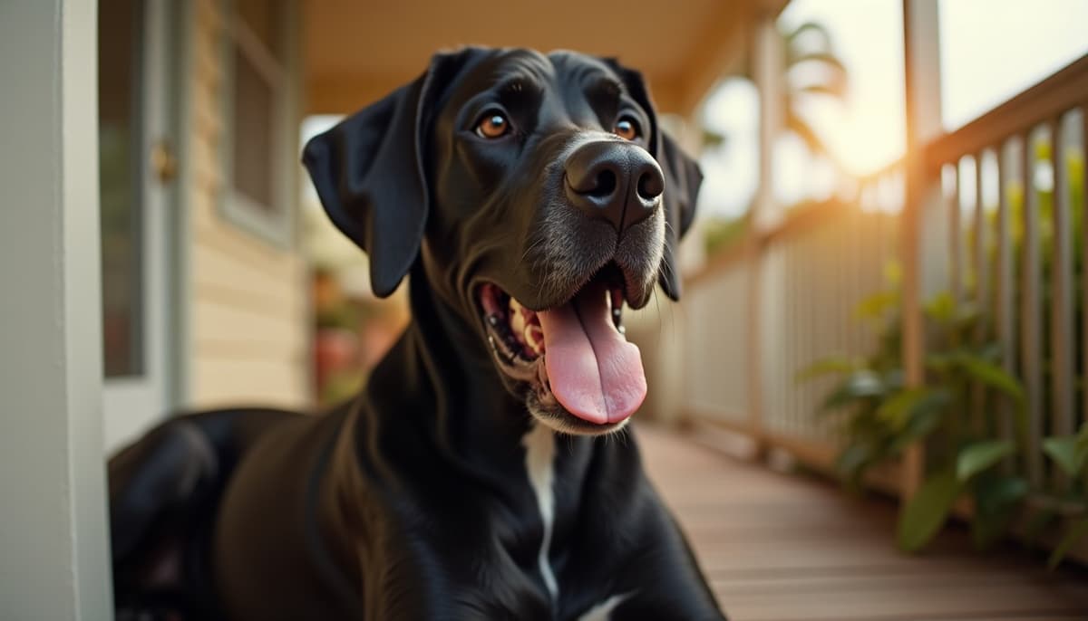 A dog on a walk — Hip Dysplasia Treatment Cost in Daly City, CA