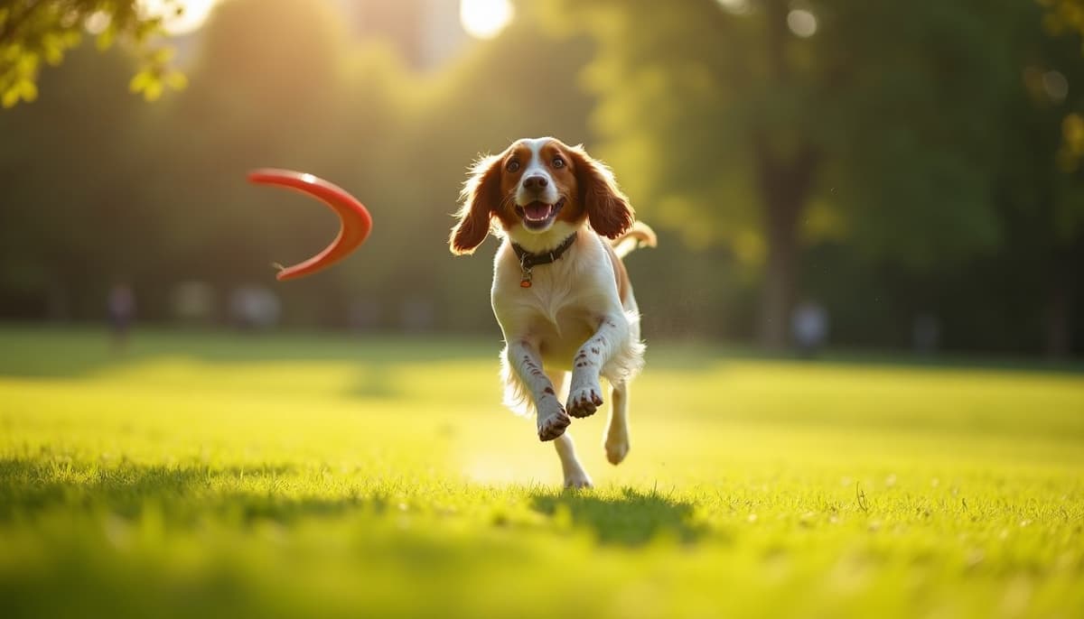 A dog on a walk — Dog Hip Dysplasia Treatment Cost in Denver, CO