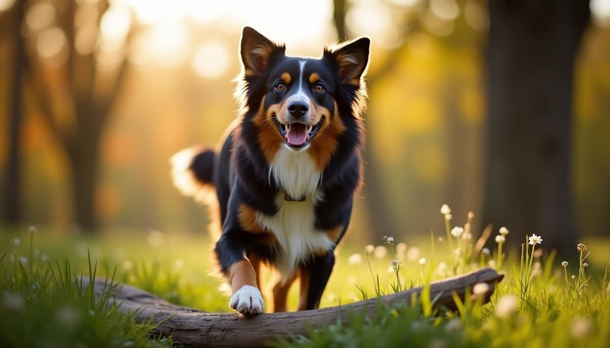 A dog on a walk — Dog Hip Dysplasia Treatment Cost in Des Moines, IA