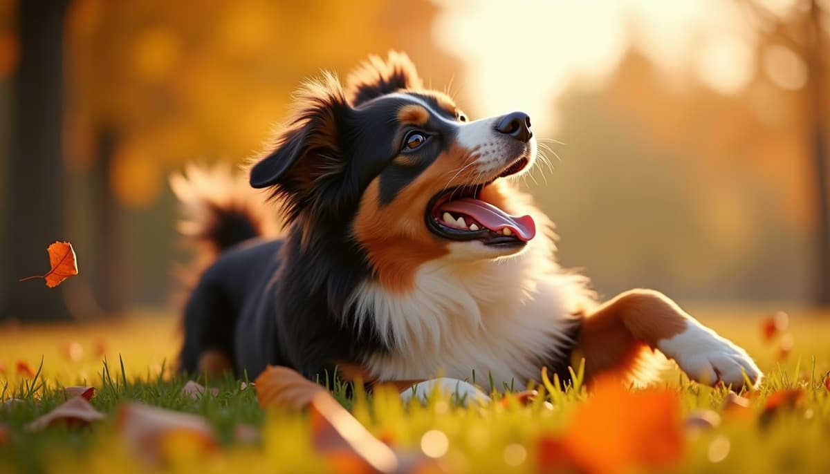 A dog on a walk — Hip Dysplasia Treatment Cost in Fargo, ND