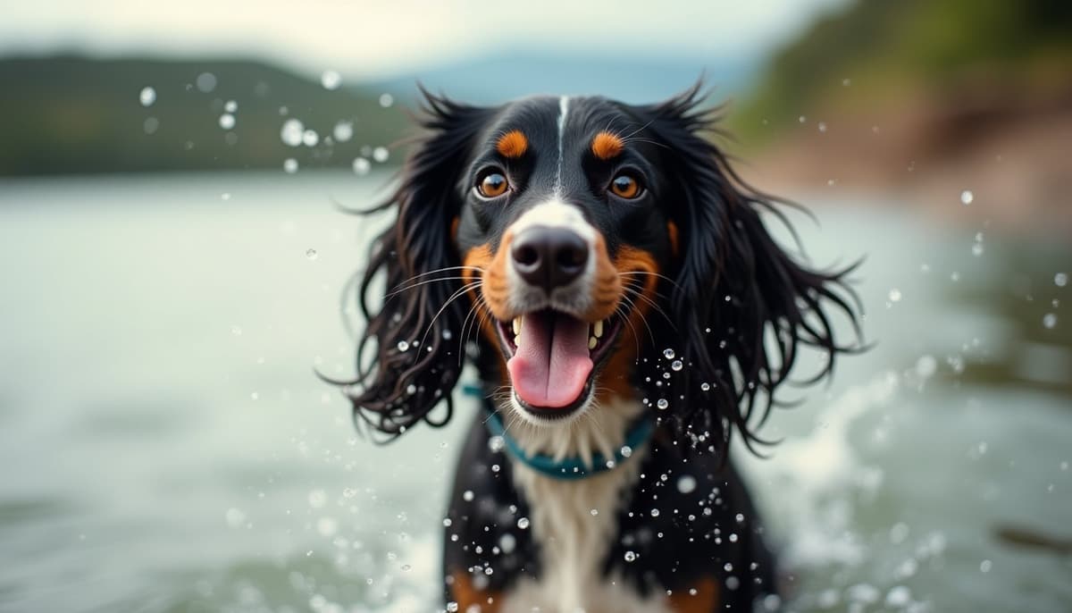 A dog on a walk — Dog Hip Dysplasia Treatment Cost in Fort Collins, CO