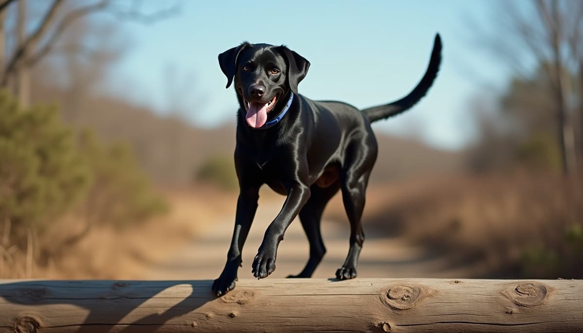 A dog on a walk — Dog Hip Dysplasia Treatment Cost in Fort Worth, TX