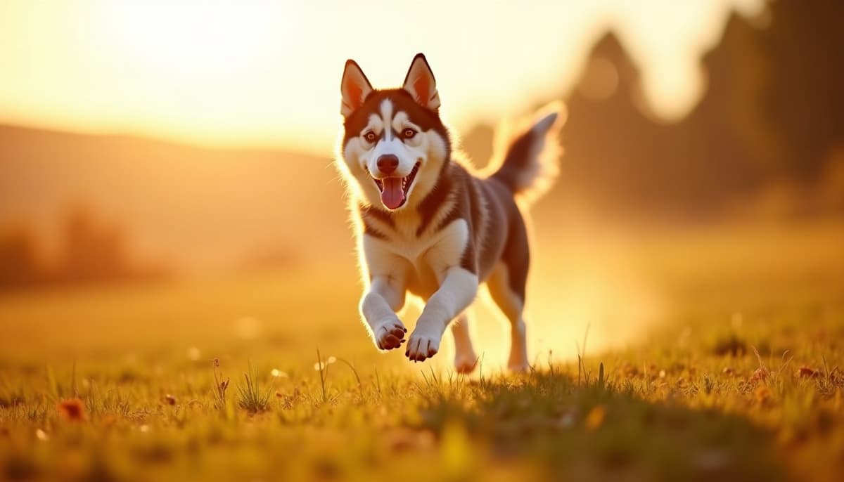 A dog on a walk — Hip Dysplasia Treatment Cost in Fremont, CA