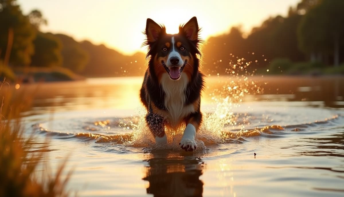 A dog on a walk — Hip Dysplasia Treatment Cost in Gilbert, AZ