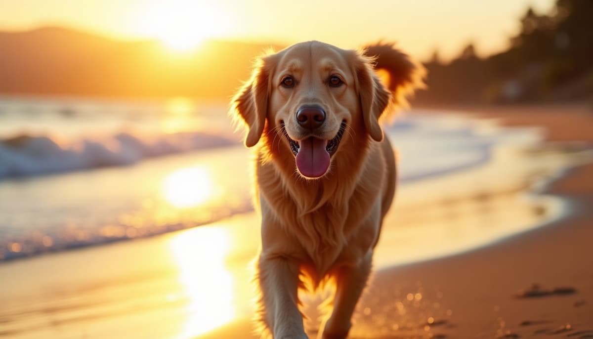 A dog on a walk — Dog Hip Dysplasia Treatment Cost in Gresham, OR Guide
