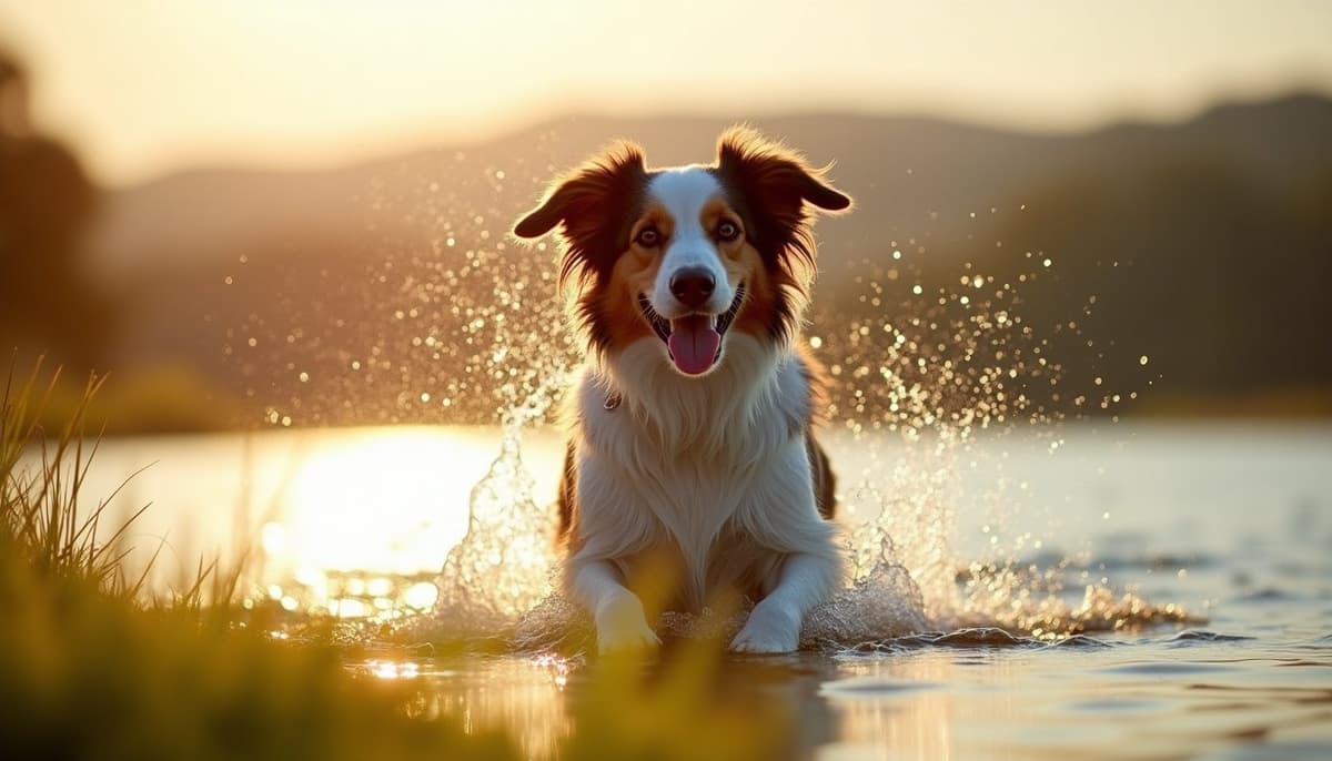 A dog on a walk — Hip Dysplasia Treatment Cost in Hayward, CA