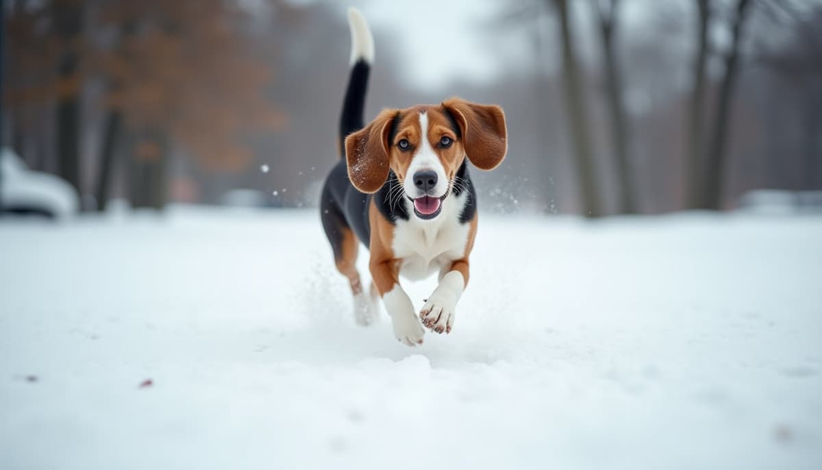 A dog on a walk — Dog Hip Dysplasia Treatment Cost Houston TX