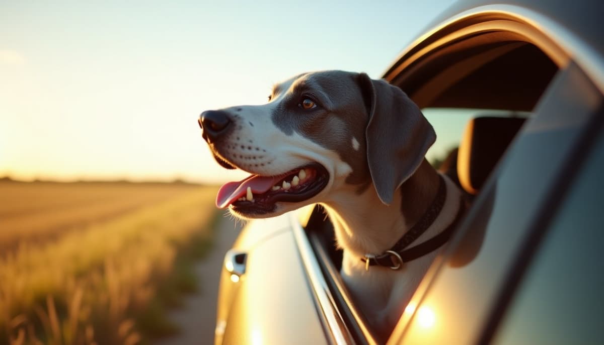 A dog on a walk — Dog Hip Dysplasia Treatment Cost in Huntsville, AL 2026