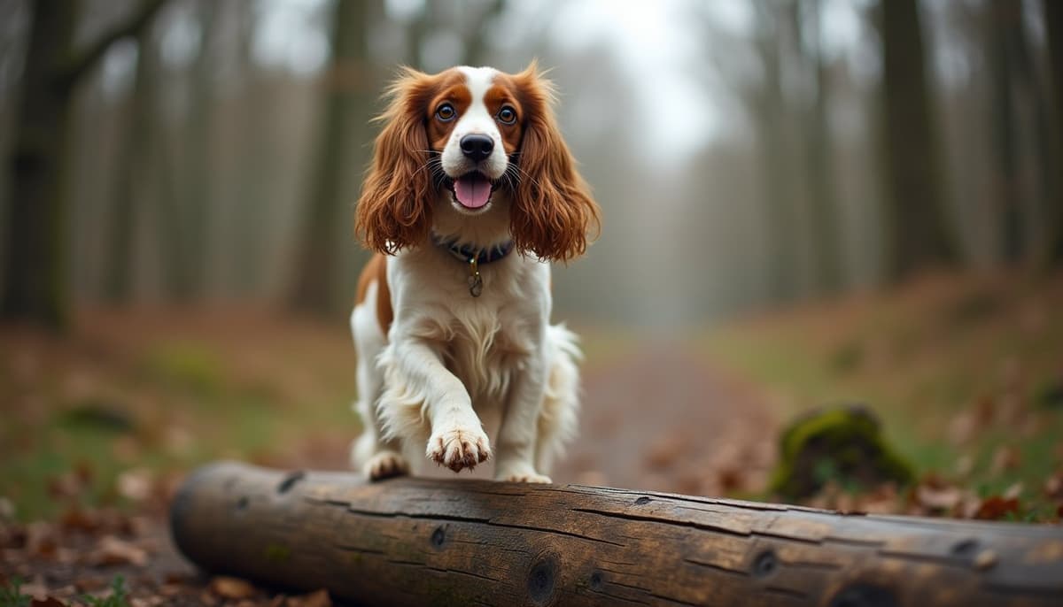A dog on a walk — Dog Hip Dysplasia Treatment Cost in Indianapolis, IN