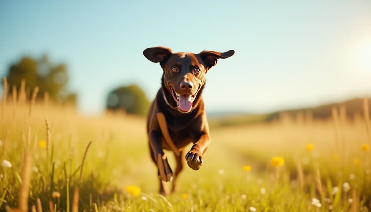 A dog on a walk — Dog Hip Dysplasia Treatment Cost in Jacksonville FL