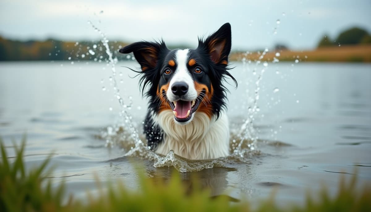 A dog on a walk — Dog Hip Dysplasia Treatment Cost in Milwaukee, WI 2026