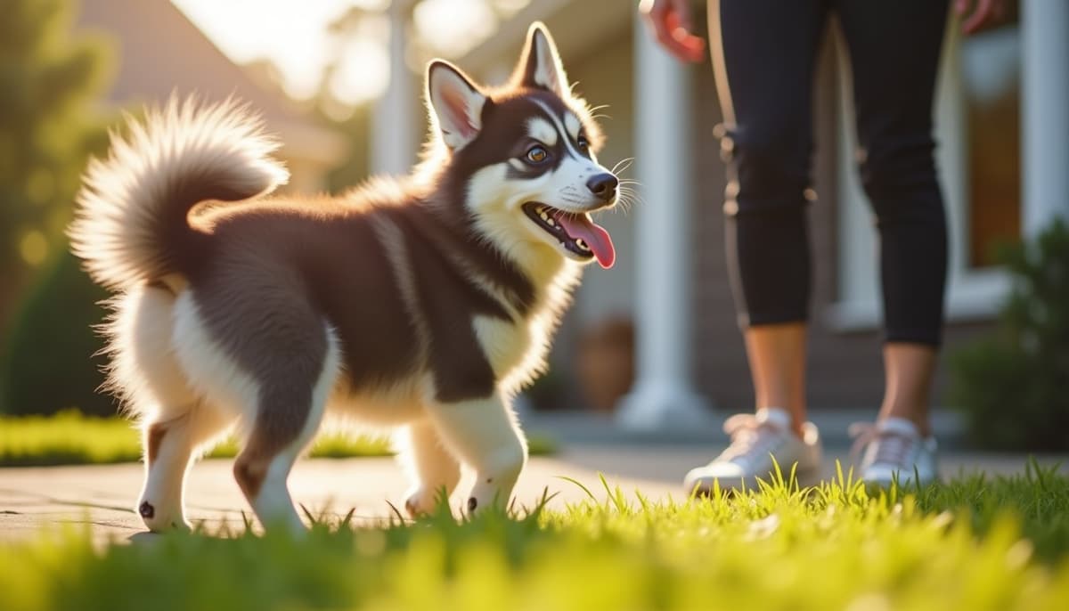 A dog on a walk — Dog Hip Dysplasia Treatment Cost Naperville IL