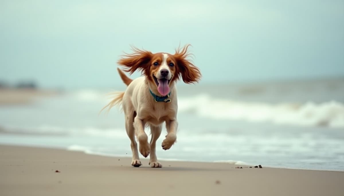 A dog on a walk — Dog Hip Dysplasia Treatment Cost in New Orleans, LA
