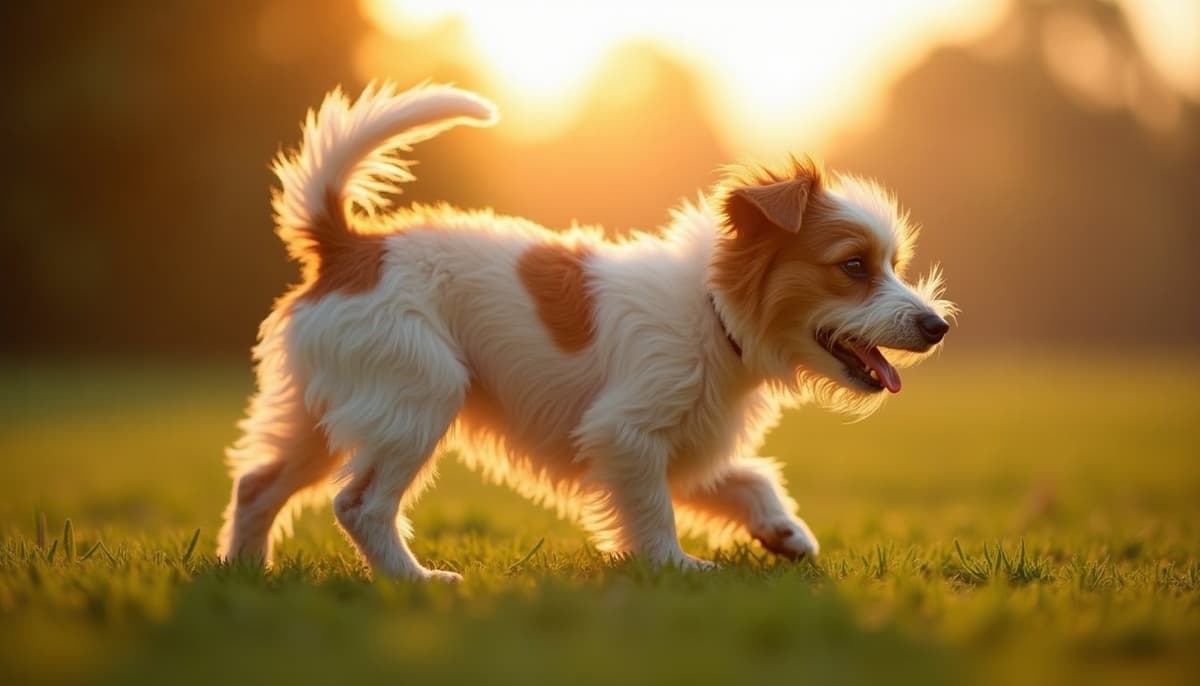 A dog on a walk — Dog Hip Dysplasia Treatment Cost in New York, NY