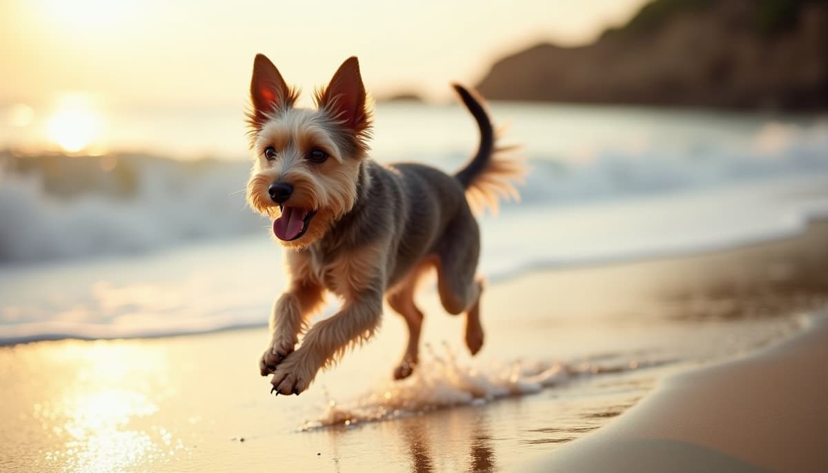 A dog on a walk — Dog Hip Dysplasia Treatment Cost in Newark, NJ