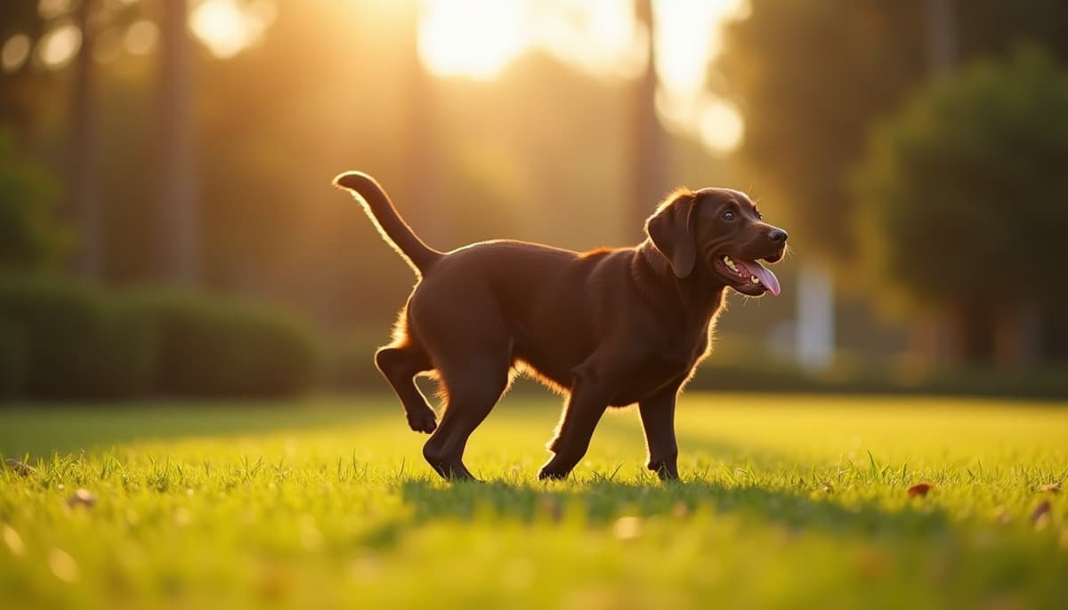 A dog on a walk — Dog Hip Dysplasia Treatment Cost in Orlando, FL 2026