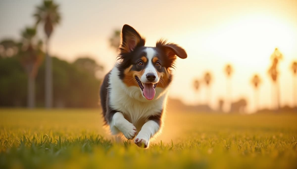 A dog on a walk — Dog Hip Dysplasia Treatment Cost in Palm Bay, FL