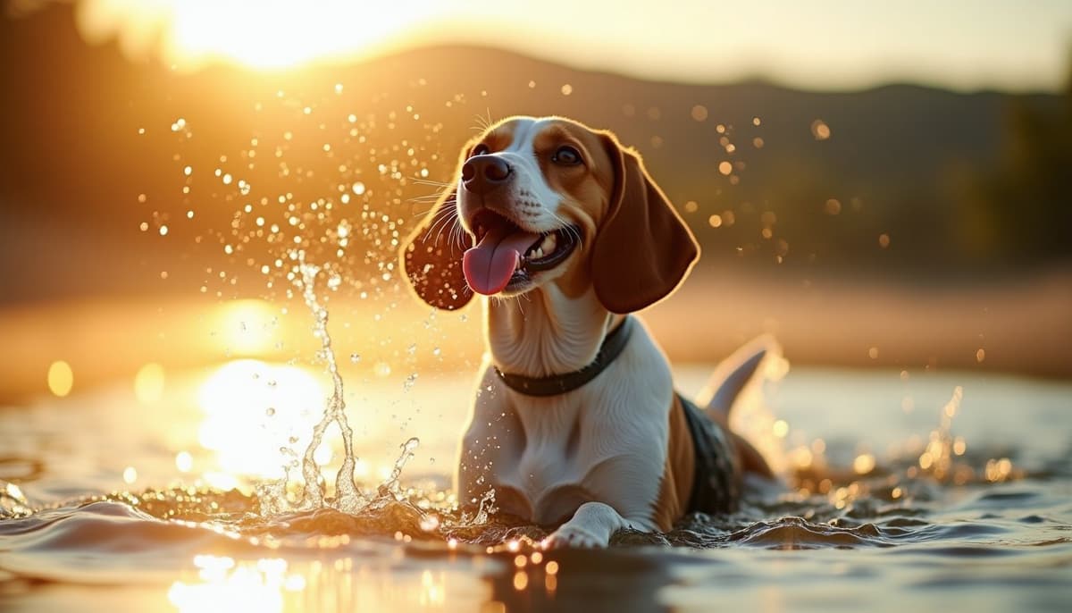 A dog on a walk — Dog Hip Dysplasia Treatment Cost in Philadelphia PA 2026