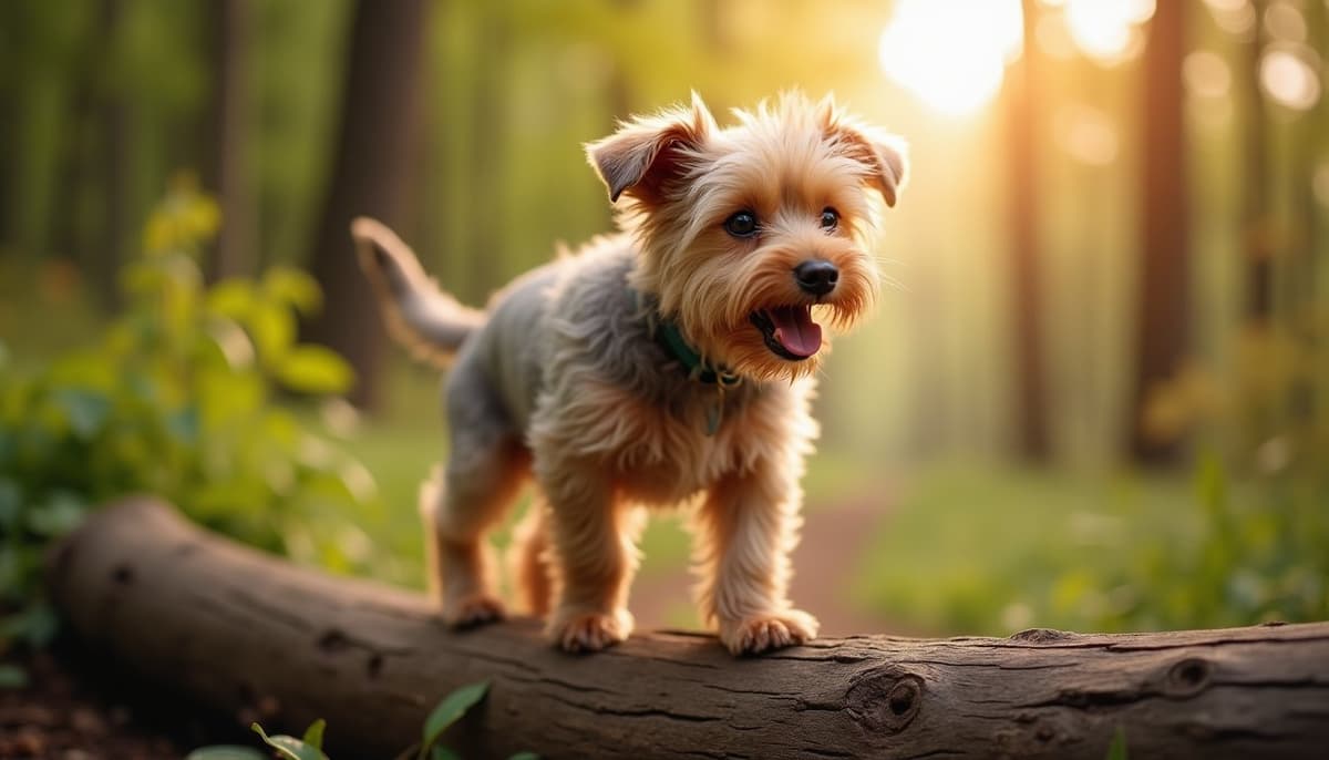 A dog on a walk — Dog Hip Dysplasia Treatment Cost in Plano, TX