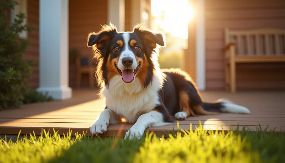 A dog on a walk — Dog Hip Dysplasia Treatment Cost in Pomona, CA