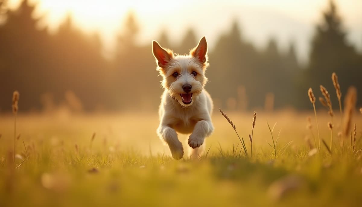 A dog on a walk — Dog Hip Dysplasia Treatment Cost in Portland, OR