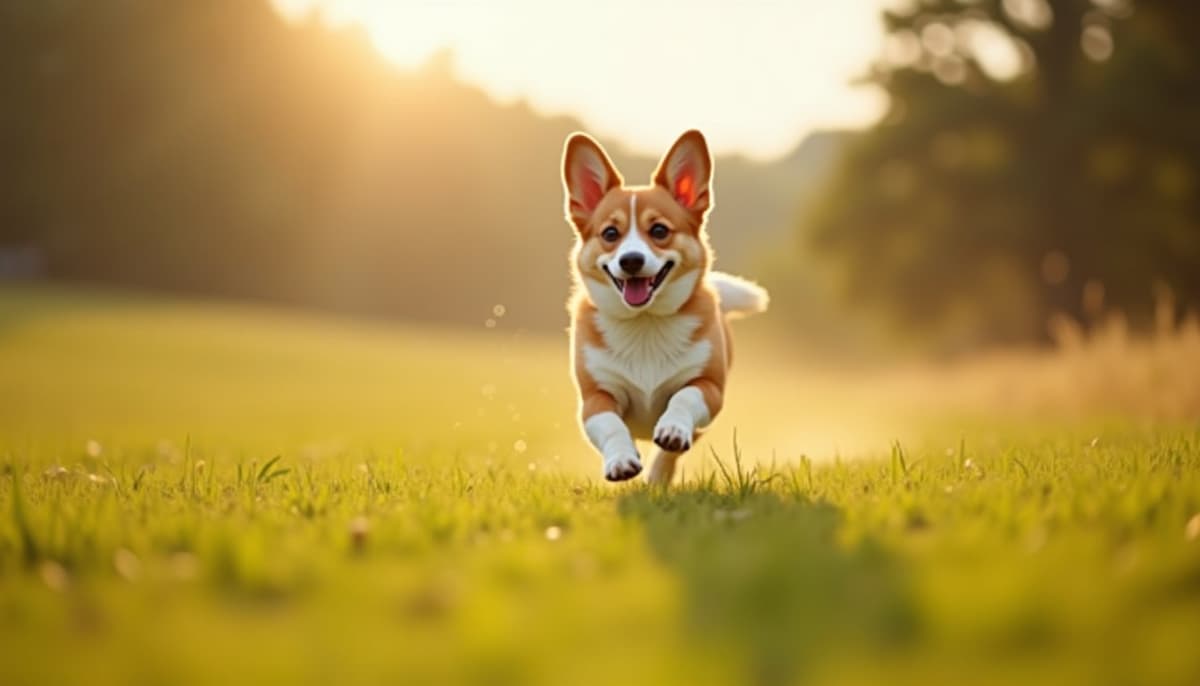 A dog on a walk — Dog Hip Dysplasia Treatment Cost in Salem, OR